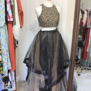 Brand New Glamour by Terani Couture Top and Skirt